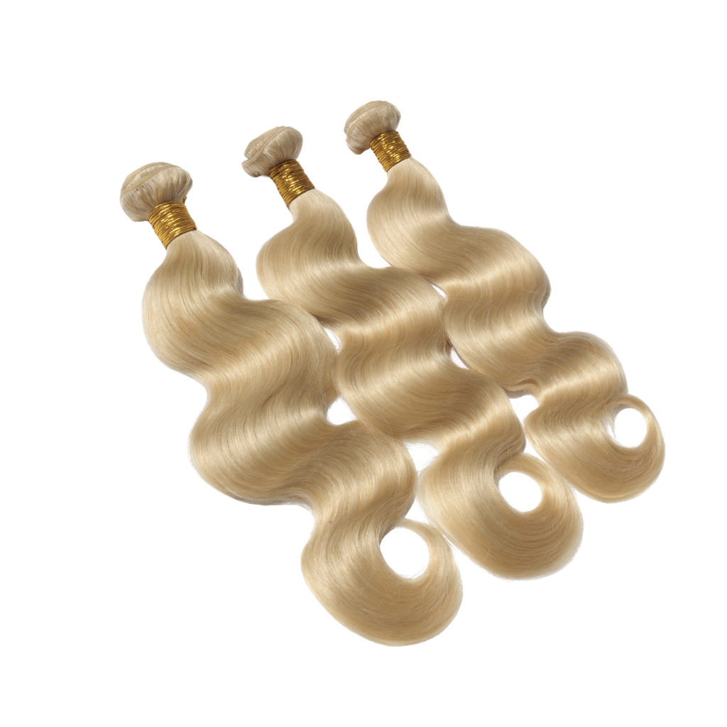Luxury Blonde Wavy Bundles (3 Bundle Set)