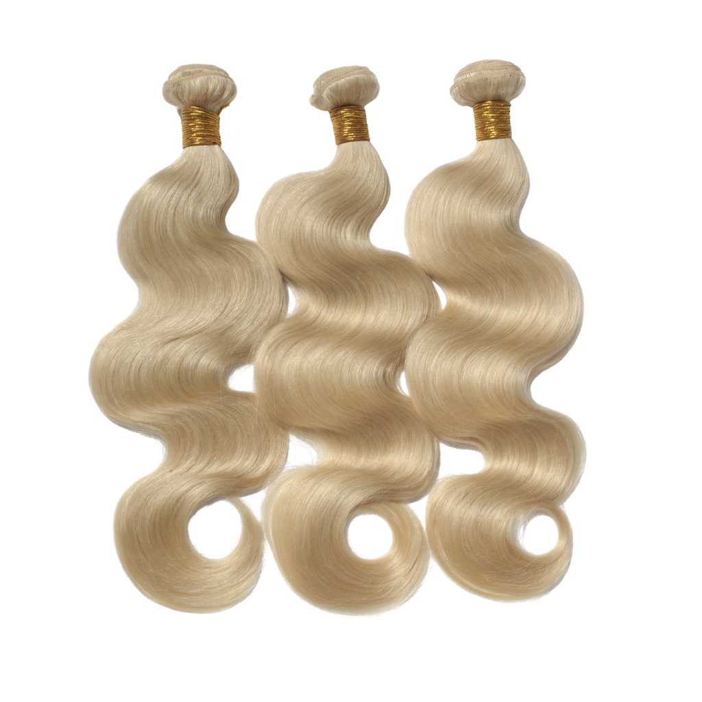 Luxury Blonde Wavy Bundles (3 Bundle Set)