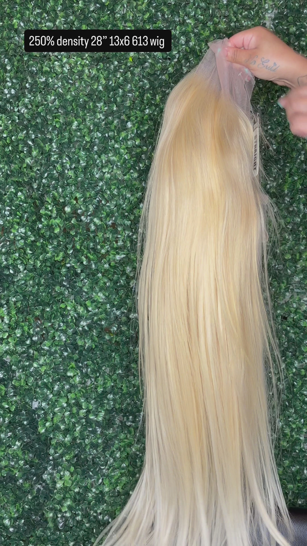 Luxury 13x6 Lace Frontal Blonde Wig